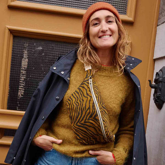 Bum bag - Tapenade Zebrou | Rose in April