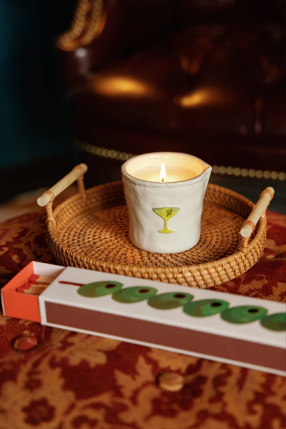 Bistro ceramic candle - 8 oz. - Martini | Paddywax