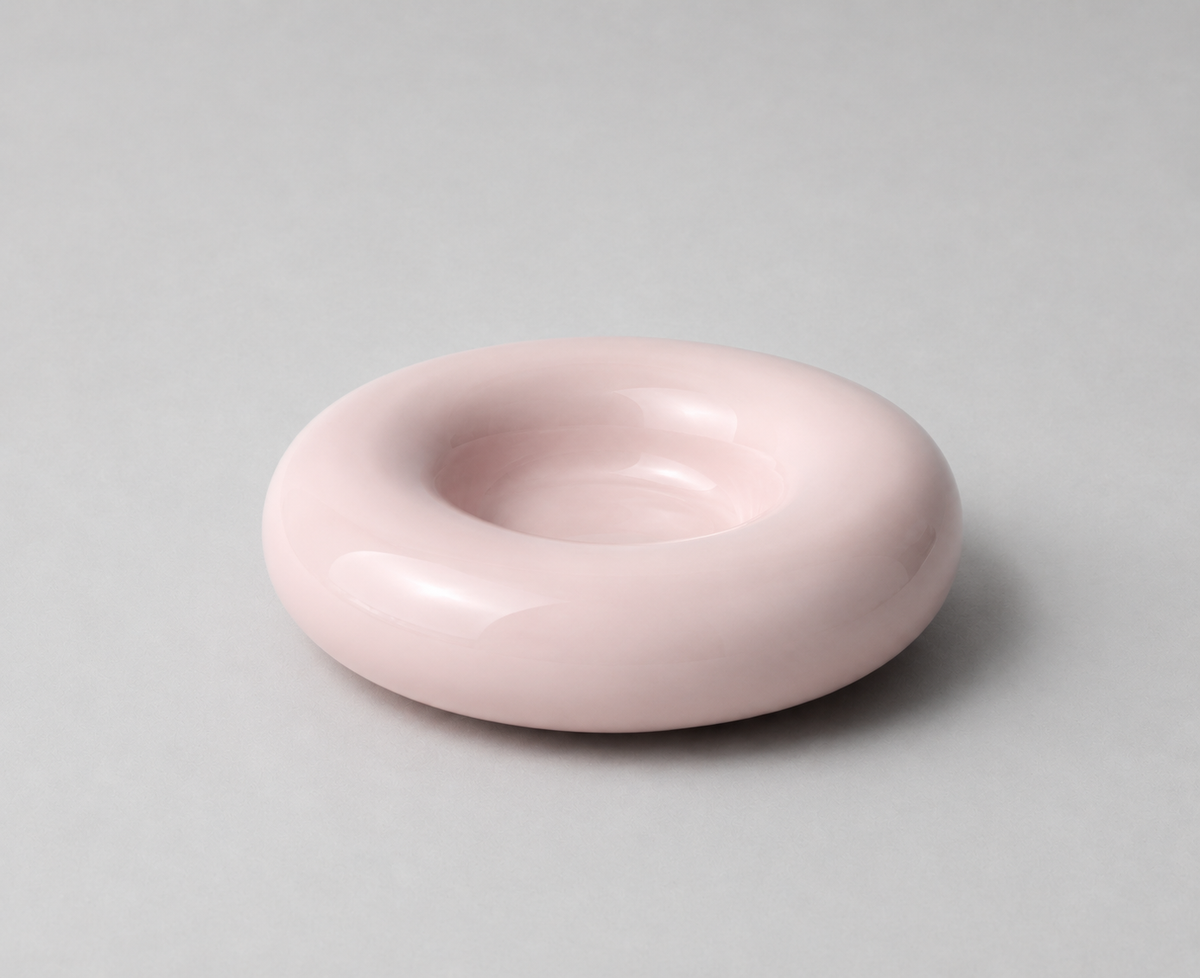 Bob Candle Holder - Medium - Rose | Studio About