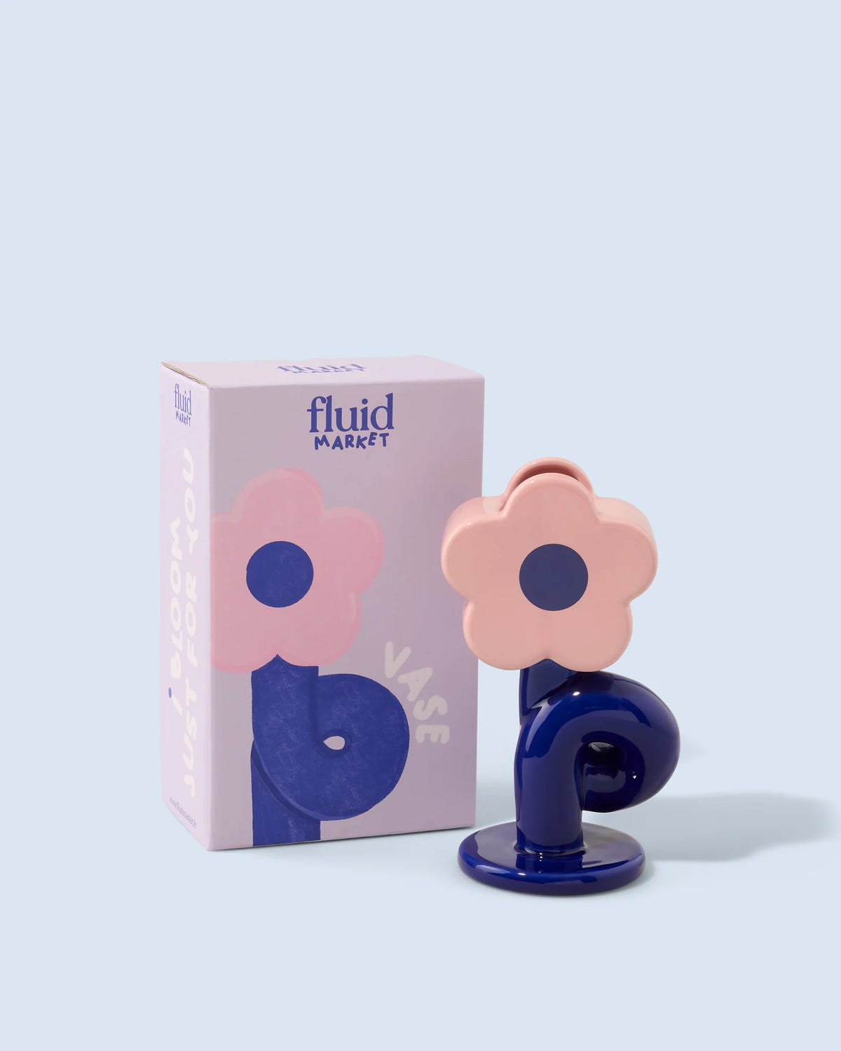 Vase Fleur Loop | Fluid market