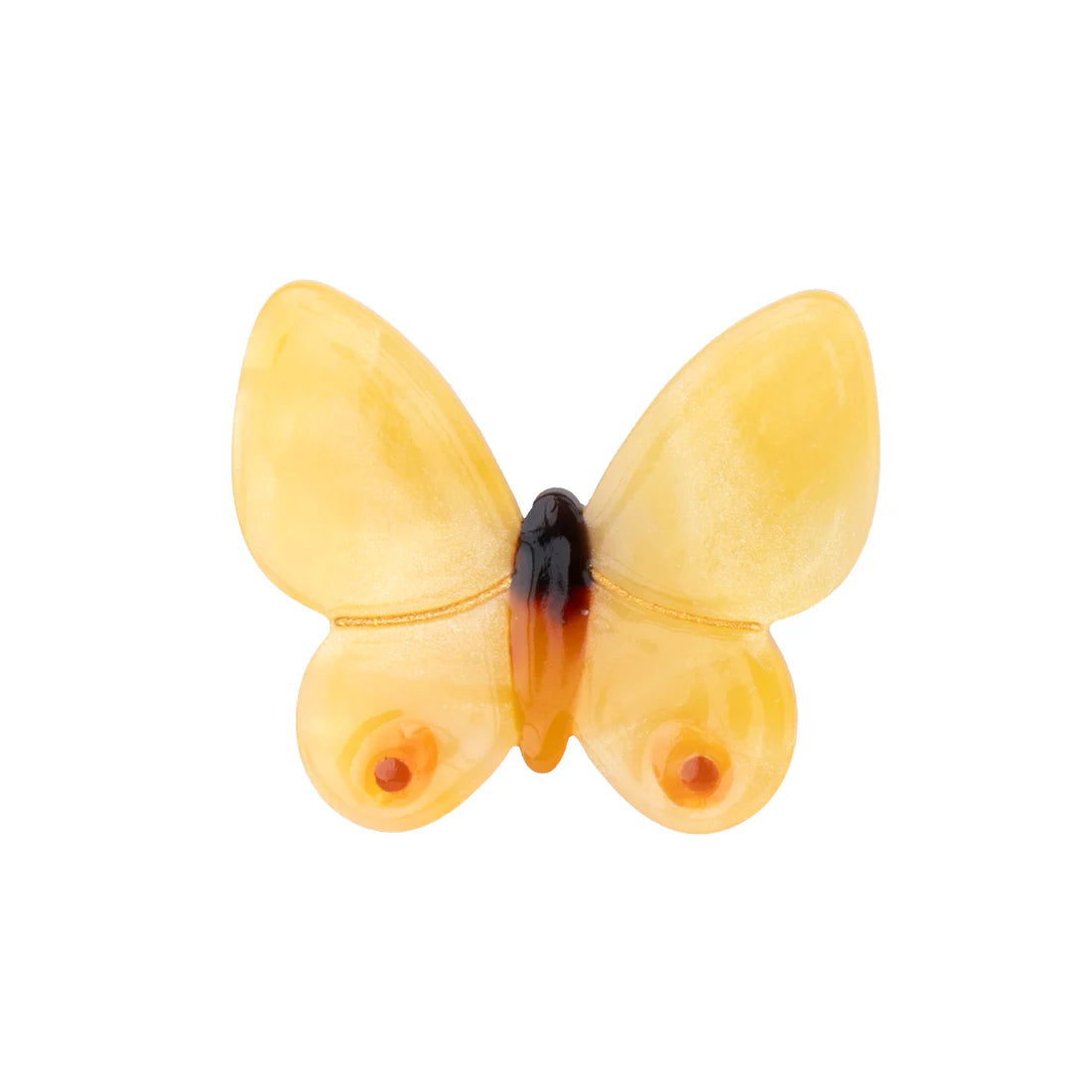 yellow butterfly hair clip - coucou suzette