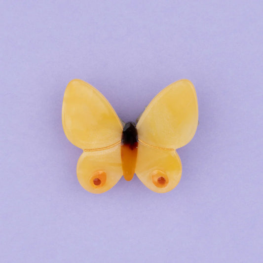 yellow butterfly hair clip - coucou suzette