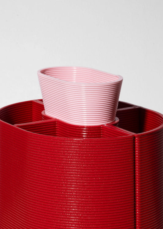 Henri Pencil Cup - Red/Pink | Warren & Laetitia