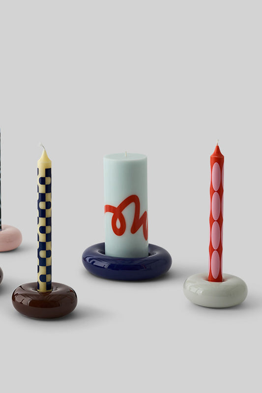 Candles - Rose/Yellow - set van 4 | Studio About
