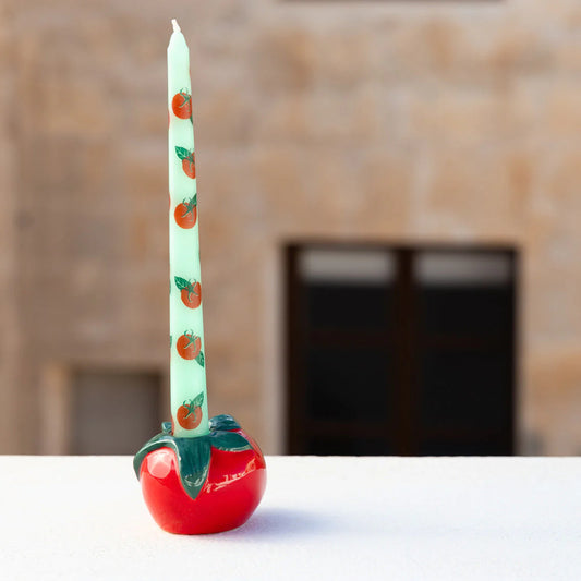 Tomato ceramic candle holder | Talking Tables