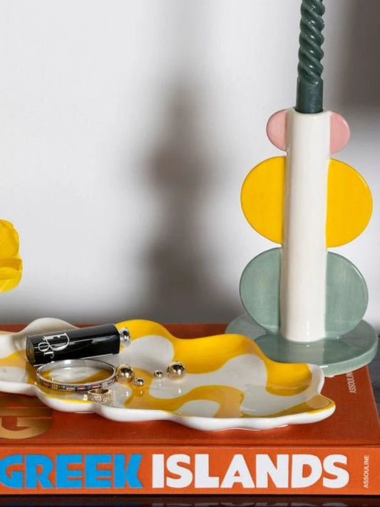 Candleholder Lorenzo - amor del color - green | Que Rico - de inKijk