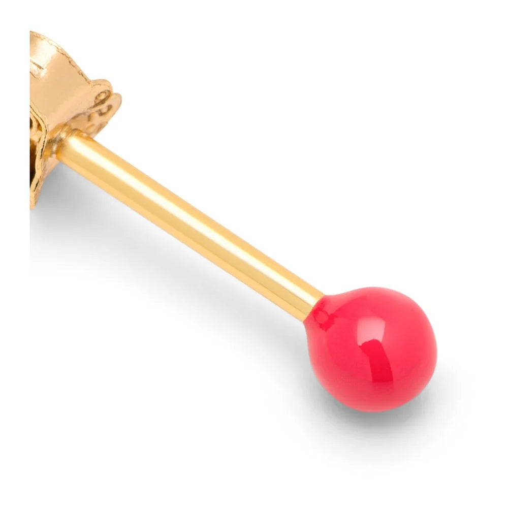 Color Ball - Hot Coral - 1 stuk | LULU Copenhagen