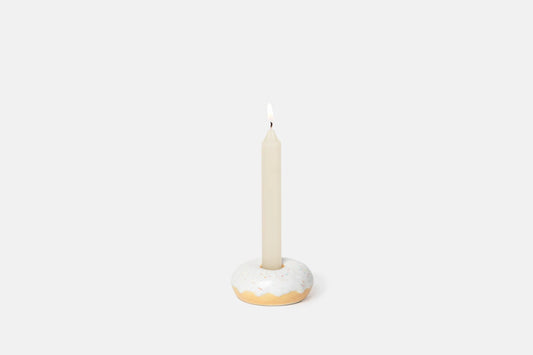 Candle holder - donut - white | Doiydesign - de inKijk