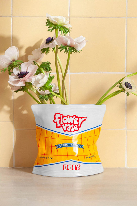 Vase - chips bag | Doiydesign - de inKijk