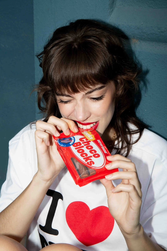 Socks - Choco Blocks | Eat my socks