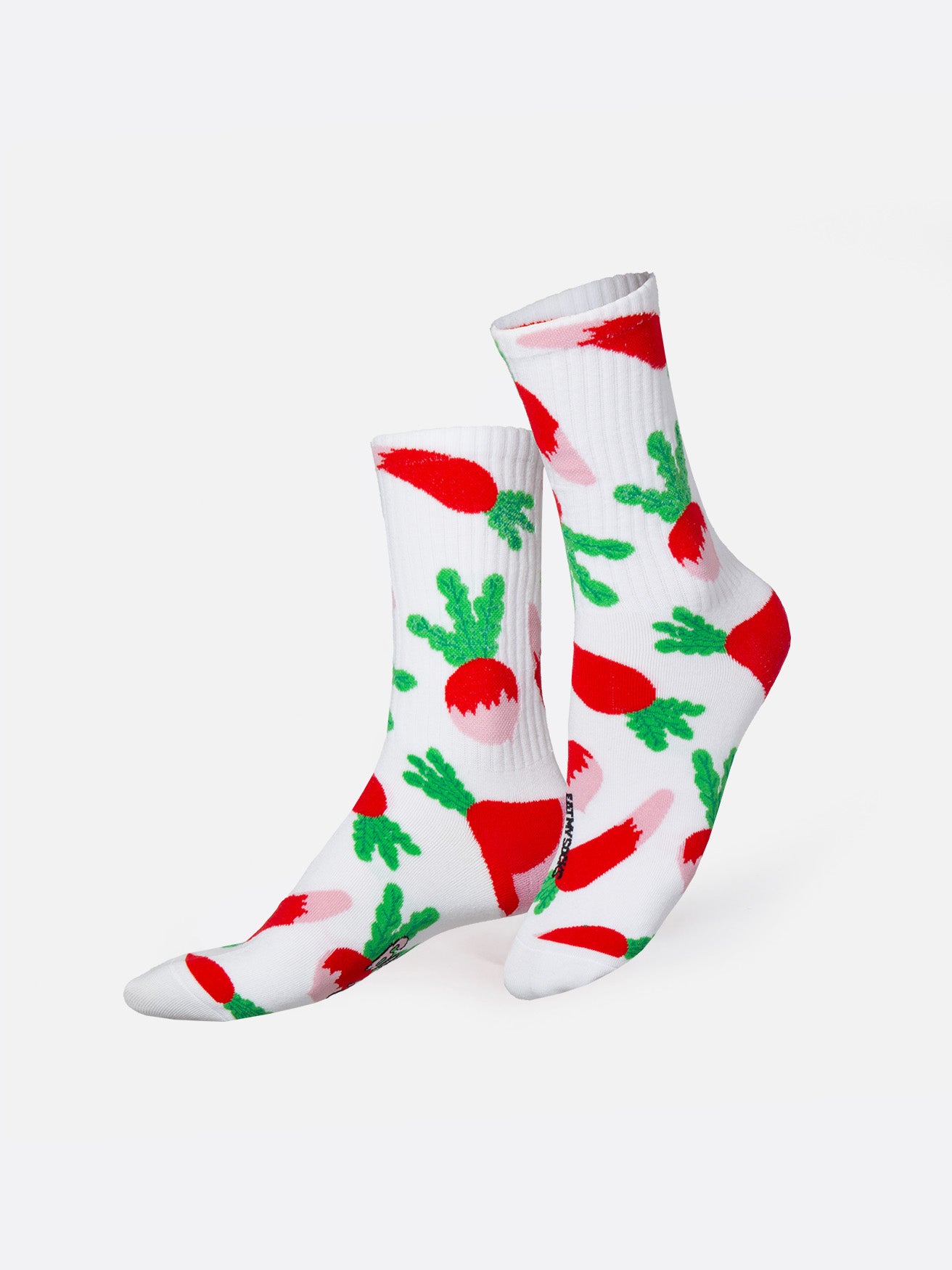 Socks - flat - radish | Eat my socks