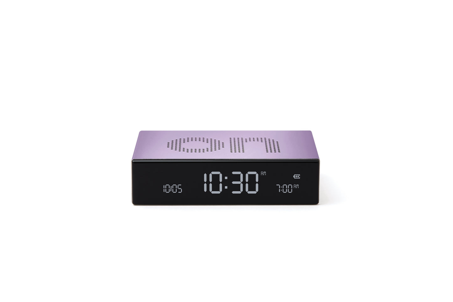 Digitale wekker Flip Classic - Premium - Light Purple | Lexon