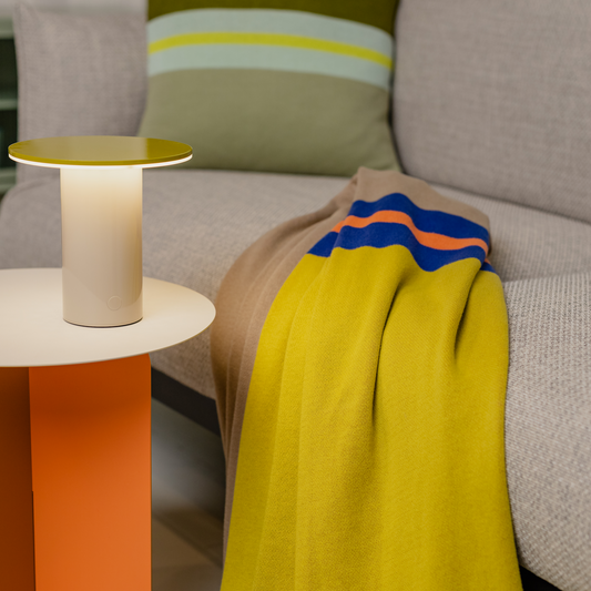 Knitted Cotton Blanket - Ginger | Remember - de inKijk