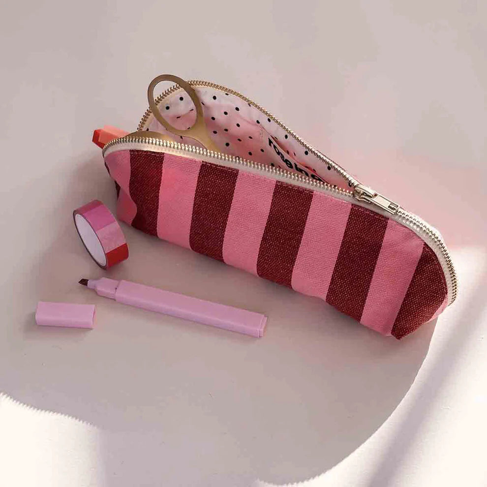 Pencil case - Gaston - Brick/Pink | Rose in April