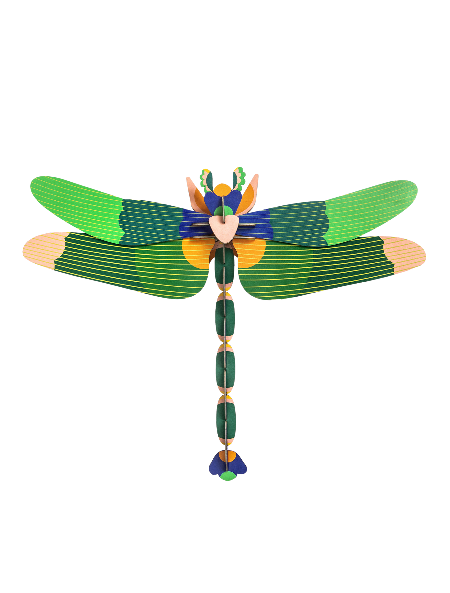 Giant Green Dragonfly - muurdecoratie | Studio Roof - de inKijk