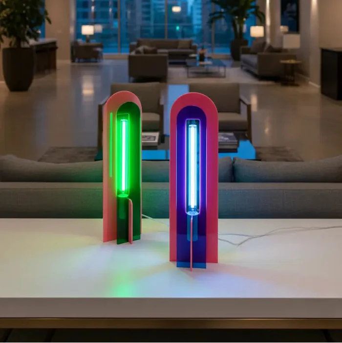 ANDY Table lamp - Blue/Pink/Green | Elements Lighting