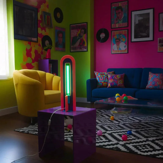 ANDY Table lamp - Blue/Pink/Green | Elements Lighting