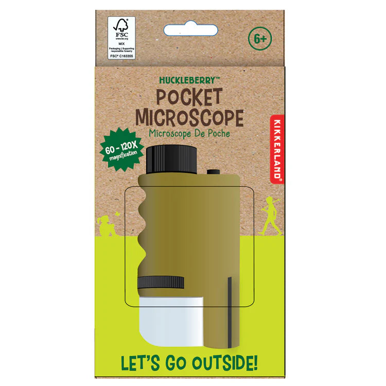 Pocket microscope - huckleberry | Kikkerland
