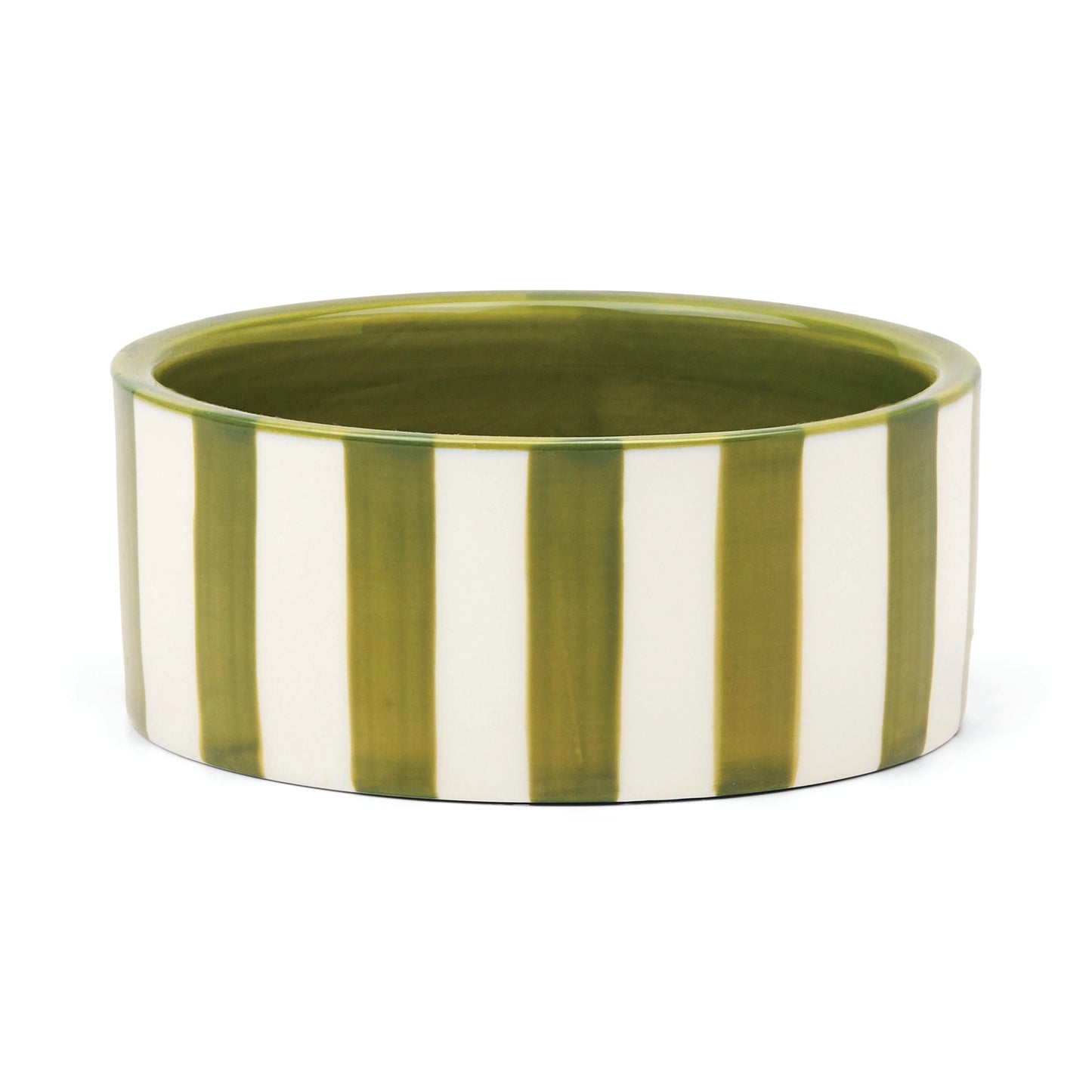The Izzy Wine Coaster - green stripe | Here's How