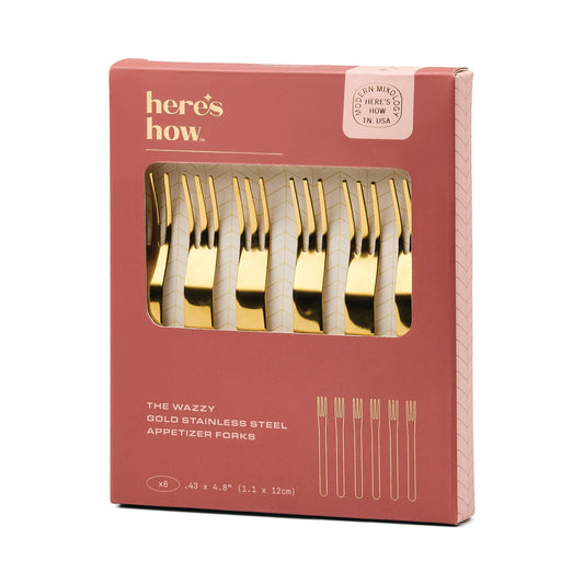 The Wazzy Appetizer Forks | Here's How