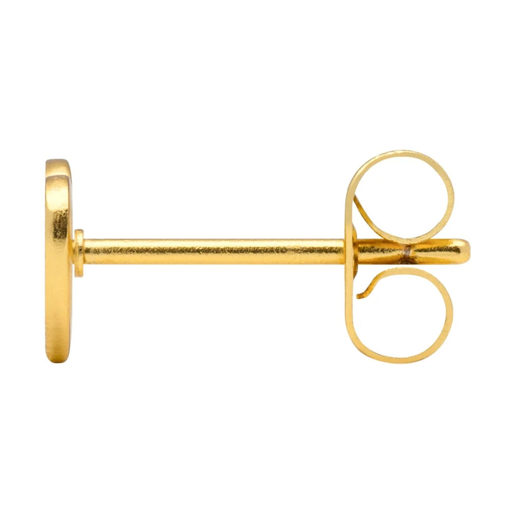 Heart Mom - pink - Gold Plated - 1 stuk | LULU Copenhagen - de inKijk