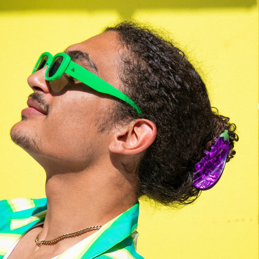 Aubergine hair claw | Coucou Suzette