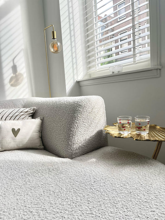 Glas hearts - set van 2 - rood | And Nook - de inKijk