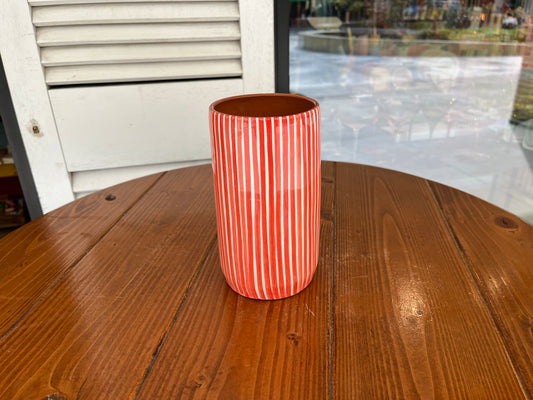 Large Rounded Utensil Holder/ Vase - listas | A Loja Da Ceramica