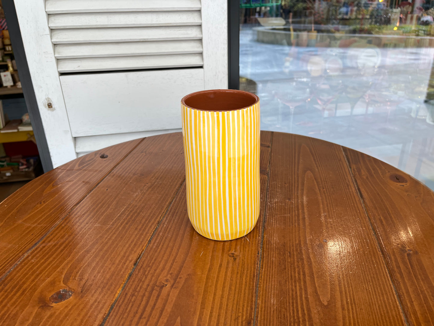 Large Rounded Utensil Holder/ Vase - listas | A Loja Da Ceramica