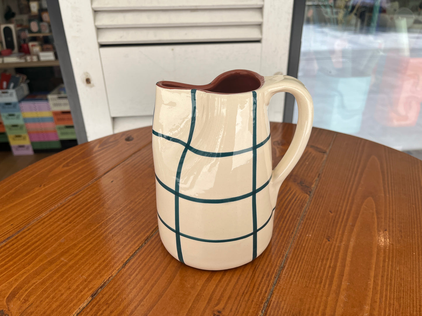 Jug 1L - quadrados | A Loja Da Ceramica - de inKijk