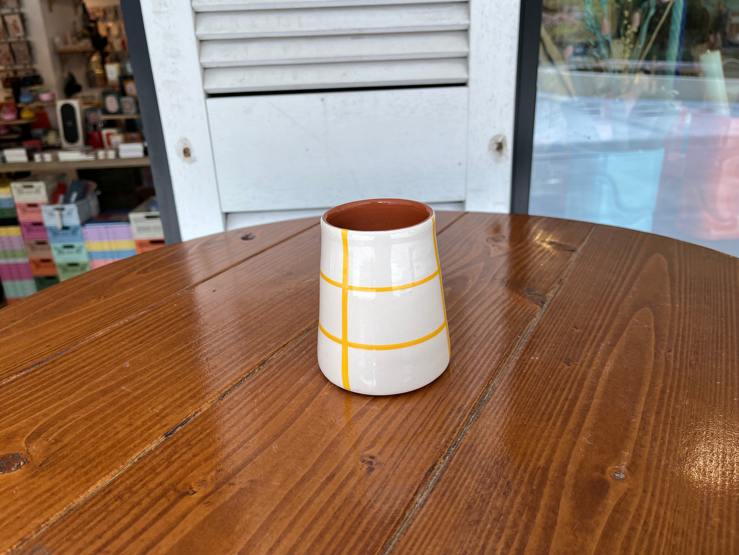 Vase Vulcao Small - quadrados | A Loja Da Ceramica
