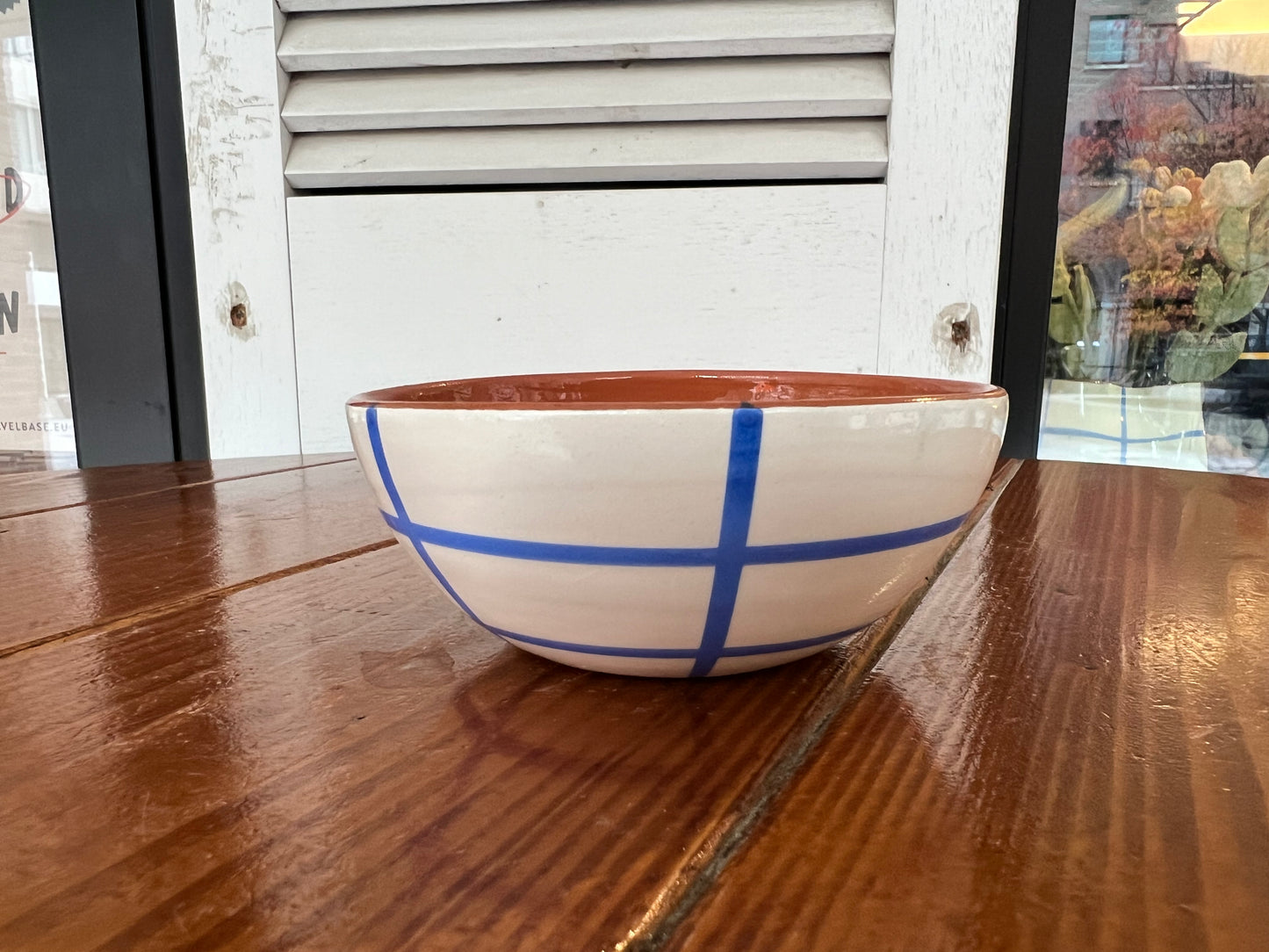 Rounded Bowl - Quadrados - ⌀ 12cm | A Loja Da Ceramica
