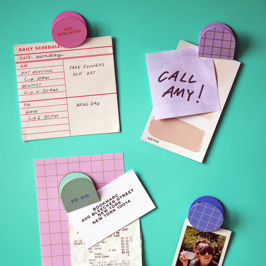 Magnetic clips - set of 4 | Kikkerland