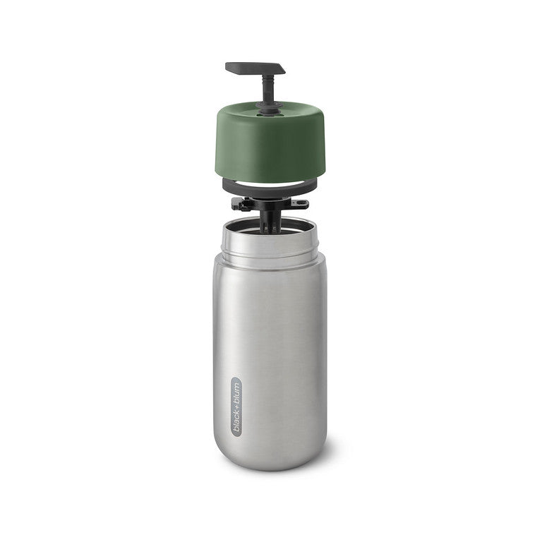 Thermische drinkfles travel - Slate | Black+blum - de inKijk