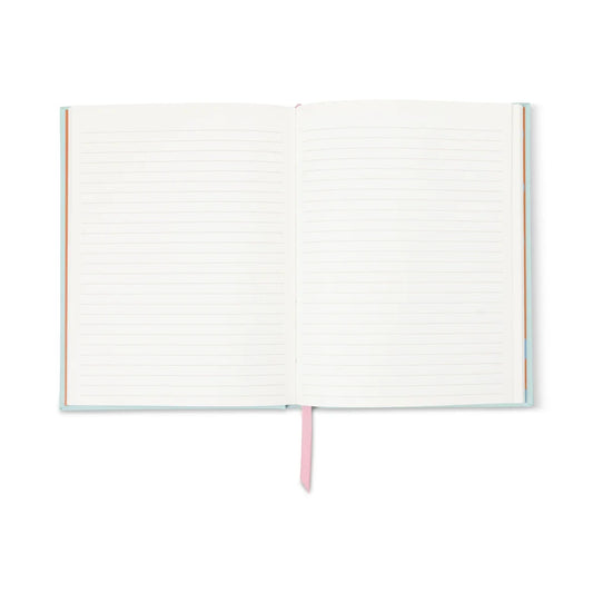 A Dopo ! - soft touch journal - blue cheetah | Designworks Ink