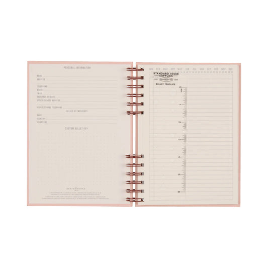 Standard issue notebook Nr.12 - Rosewood & Blush | Designworks Ink