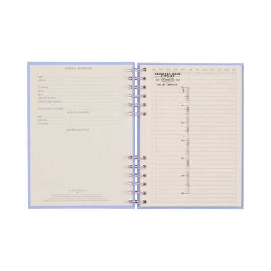 Standard issue notebook Nr.12 - Lavender & Periwinkle | Designworks Ink