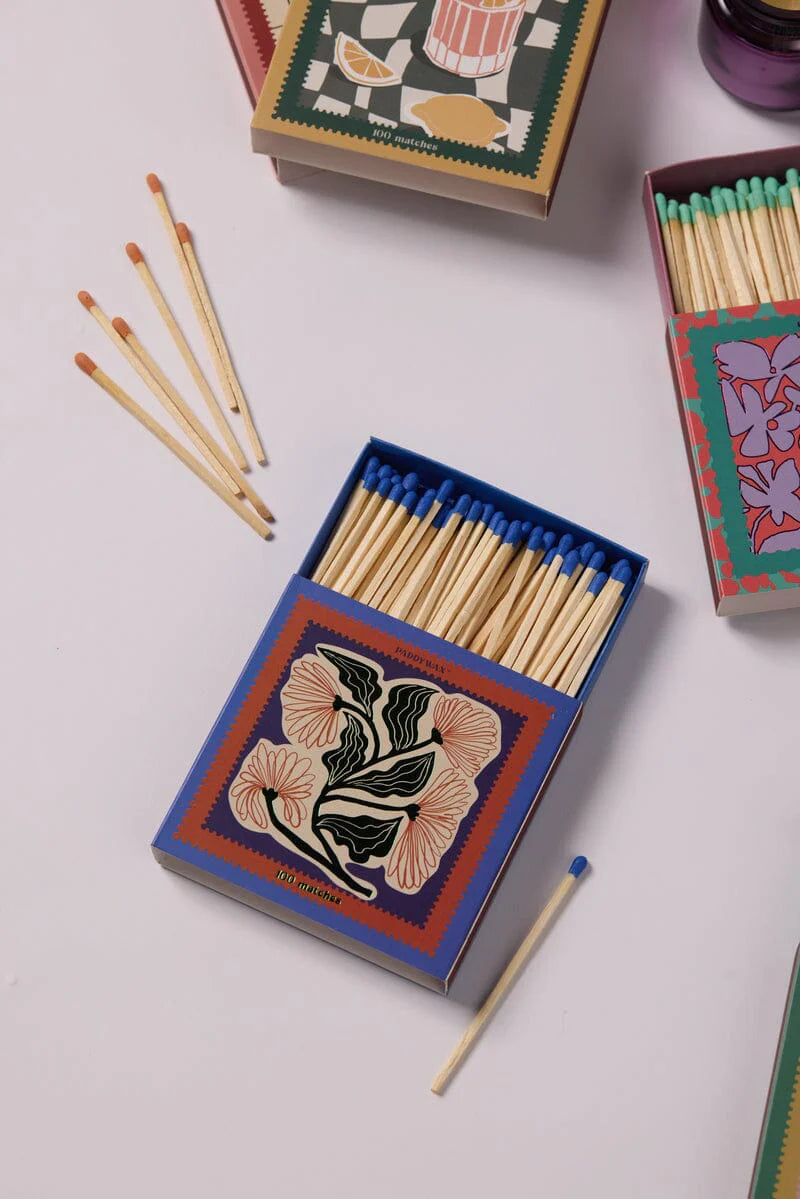 Jumbo boxed matches - floral | Paddywax