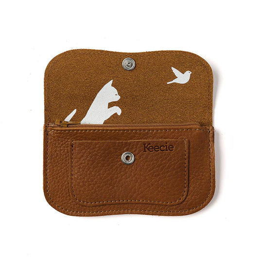 Cat Chase - Small - Cognac used look | Keecie