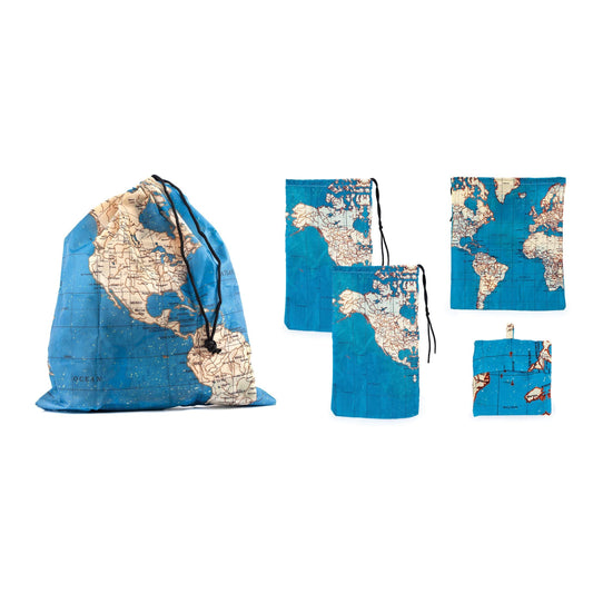 Around the world travel bag set | Kikkerland