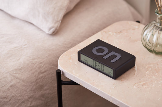 Digitale wekker Flip Classic - Black | Lexon - de inKijk