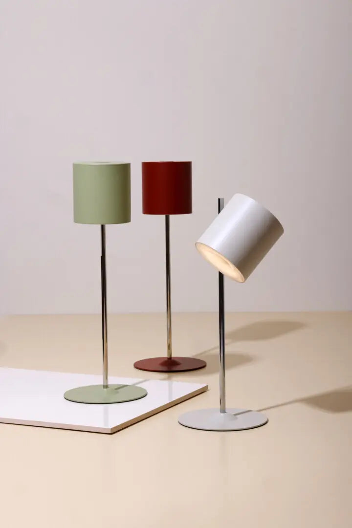 FLYT Portable Lamp - Burgundy | Design Letters