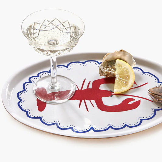 Lobster - Oval Serving Tray | BLU KAT