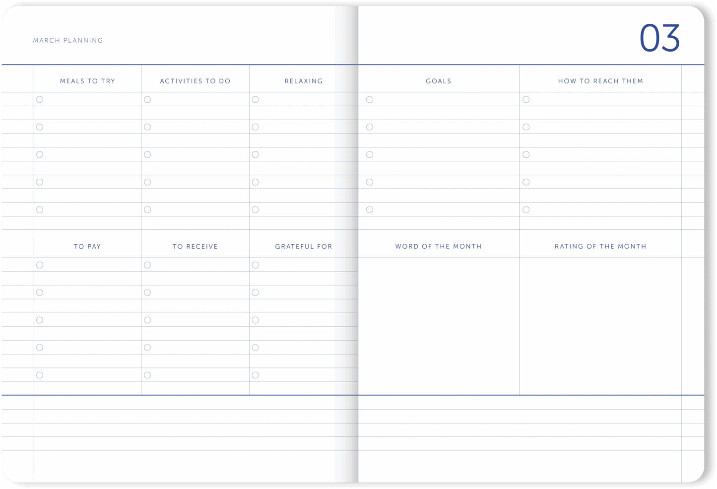 My Journal 2026 - Stripes Coral | A-Journal