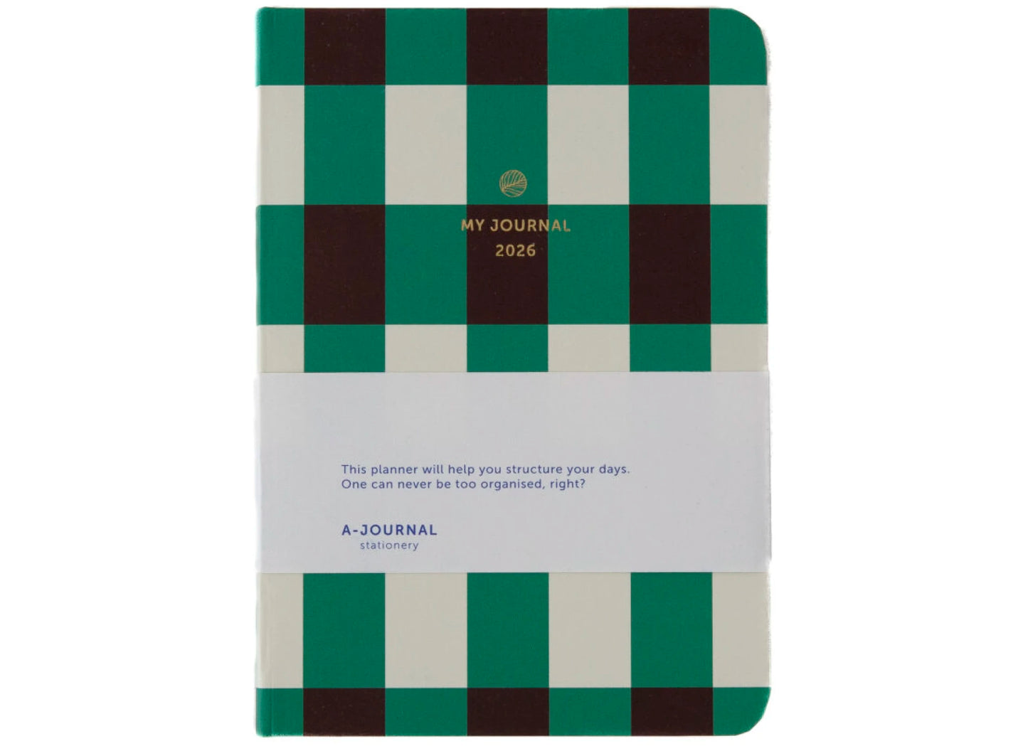 A6 My Journal 2026 - Checkered | A-Journal