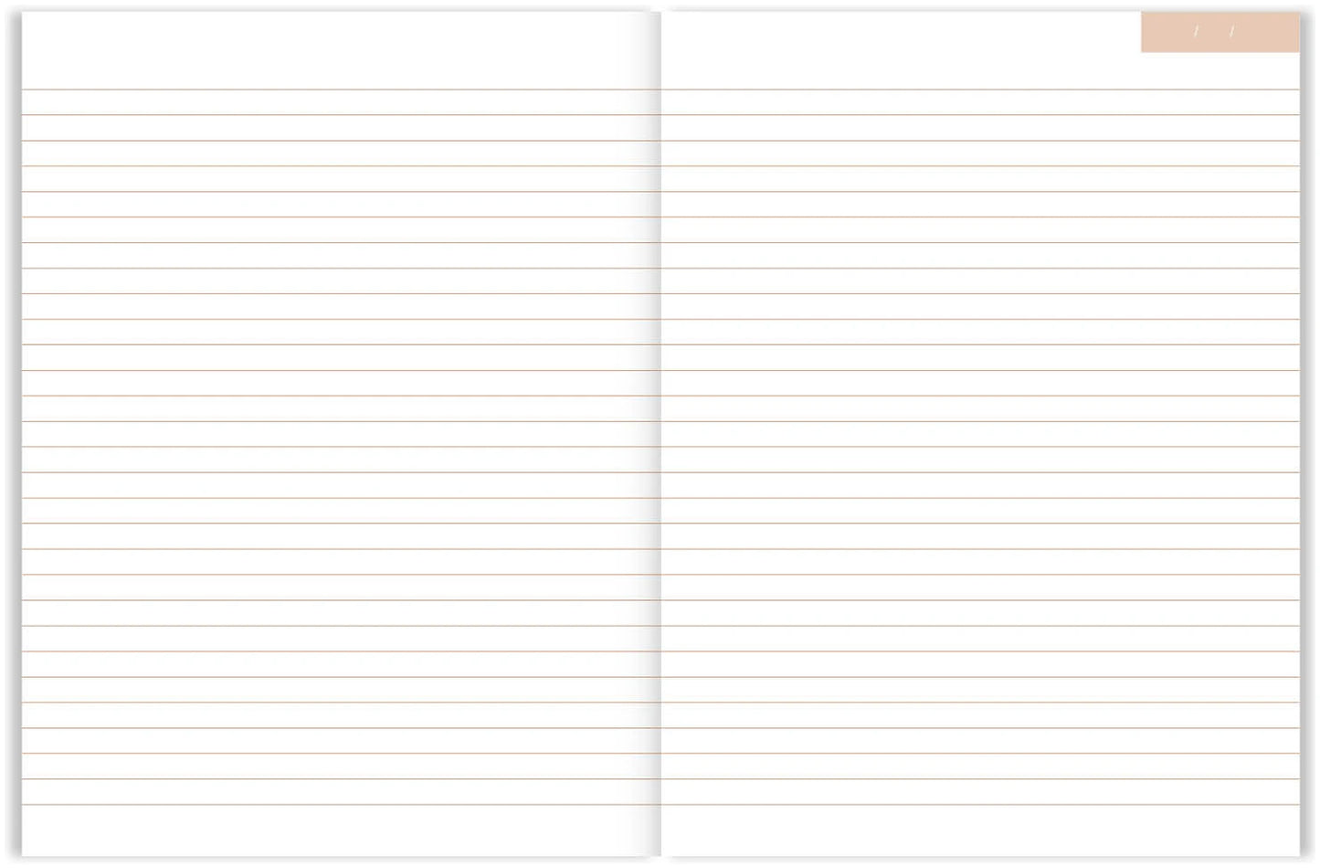 Notitieboek Beige | A-Journal - de inKijk