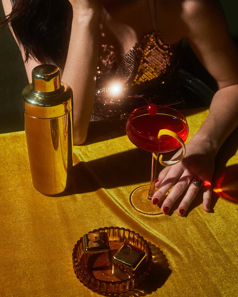 Mook + Lenny nesting rim bowls - amber - set van 2 | Here's How - de inKijk