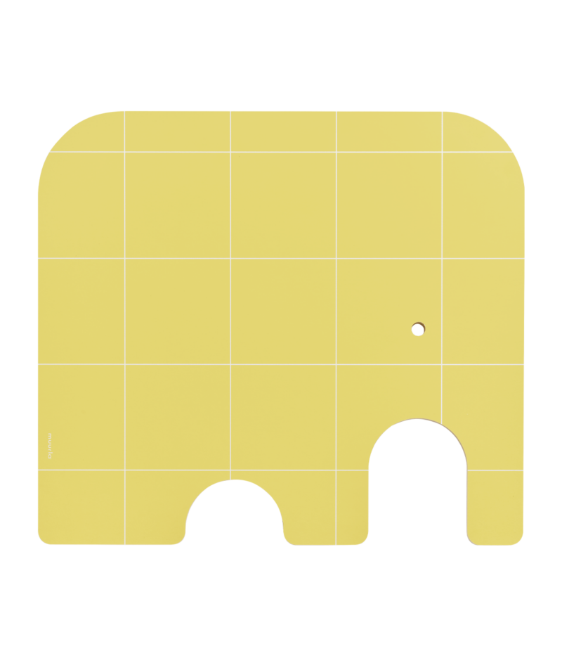 Chop & serve board Elephant - Yellow - Large | Muurla - de inKijk