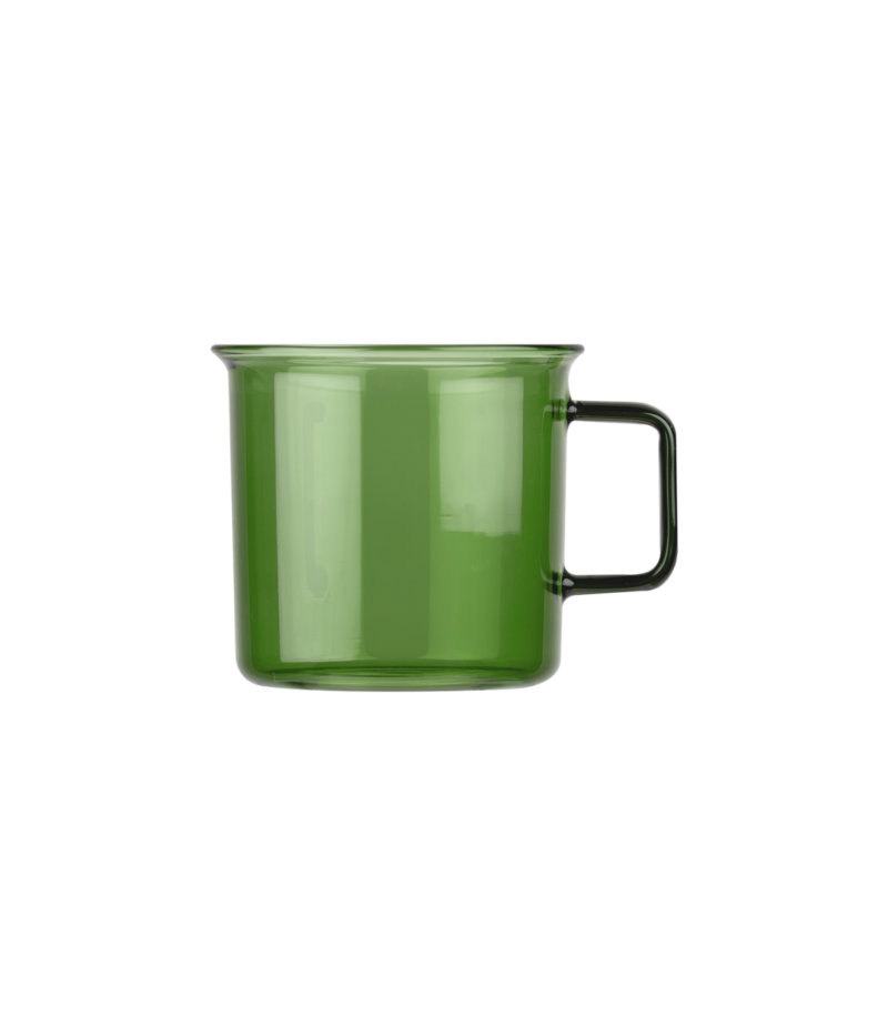 Glass mug - green - 3,5dl | Muurla - de inKijk