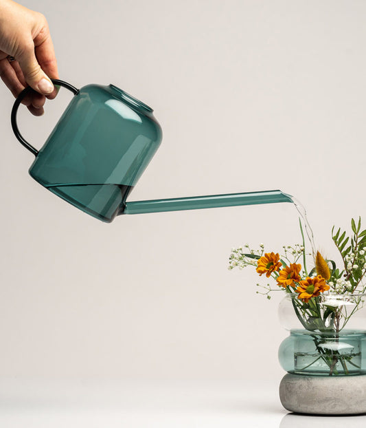 Watering can - teal - 0,8L | Muurla - de inKijk